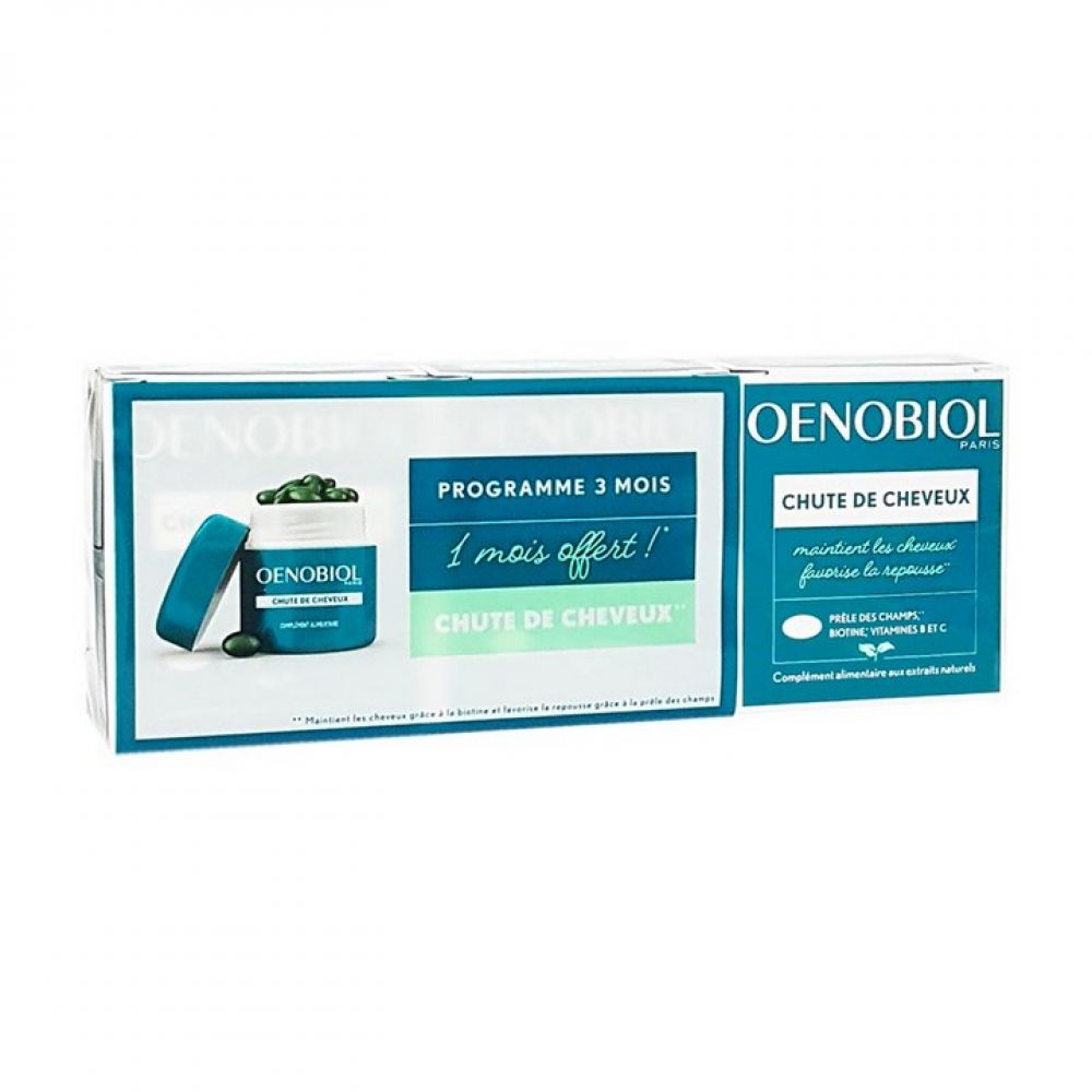 Oenobiol - Chute de cheveux - 3x60 capsules