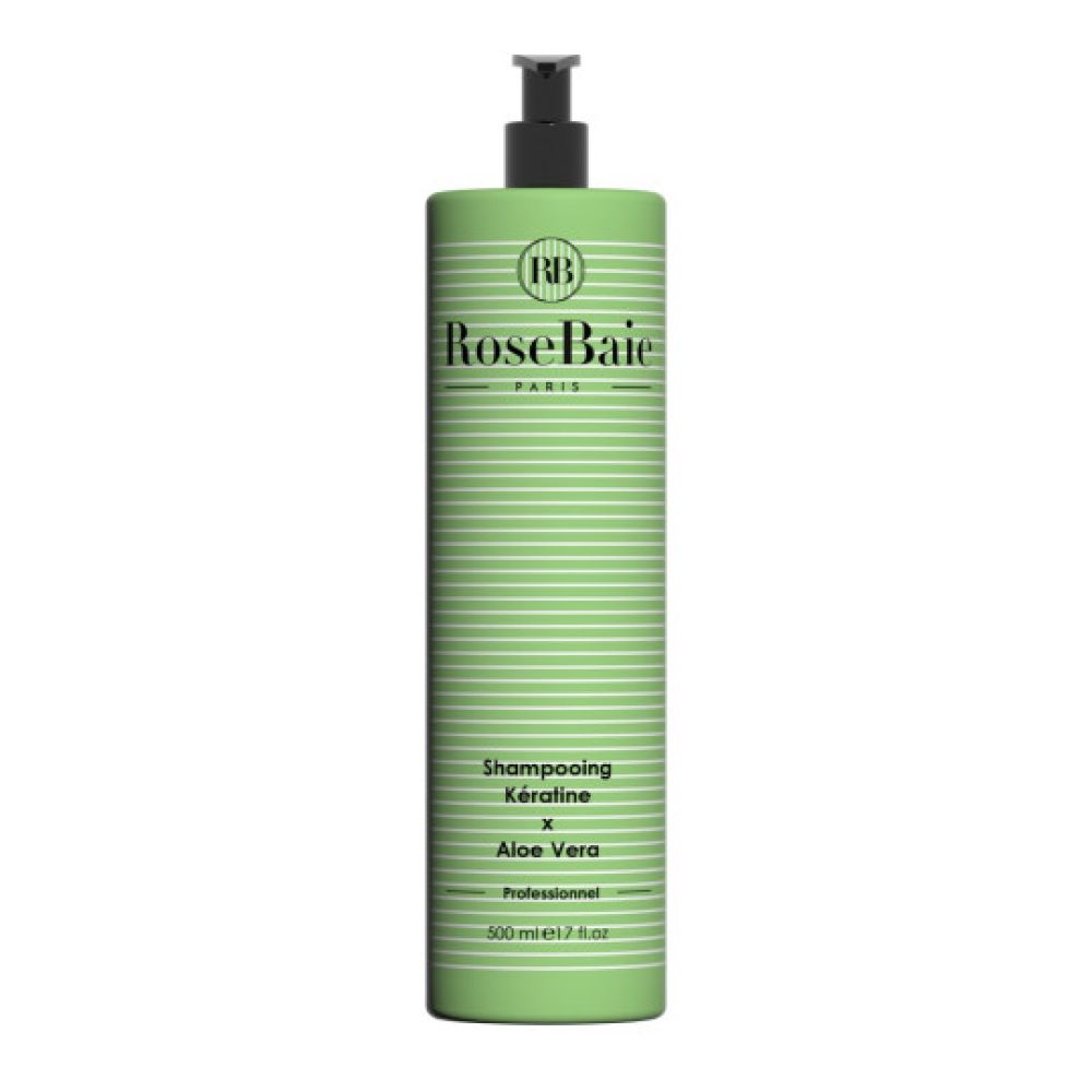 Rosebaie - Shampooing kératine et aloé vera - 500ml