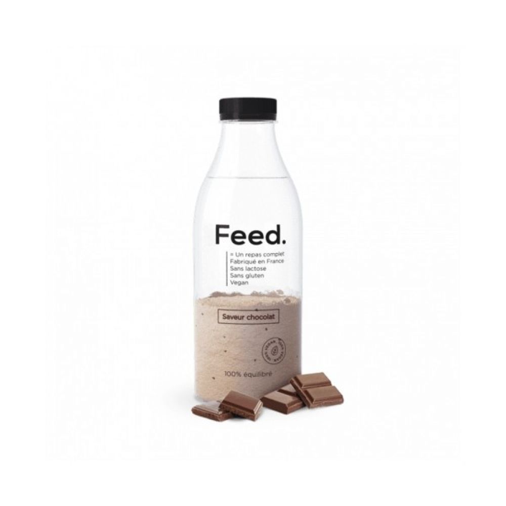 Feed - Bouteille repas complet chocolat - 150 g