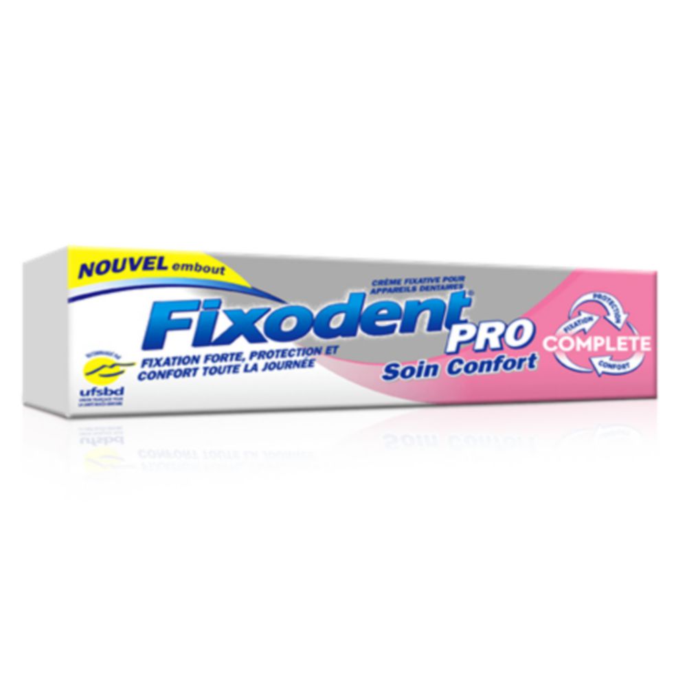 Fixodent Pro - crème adhésive soin confort