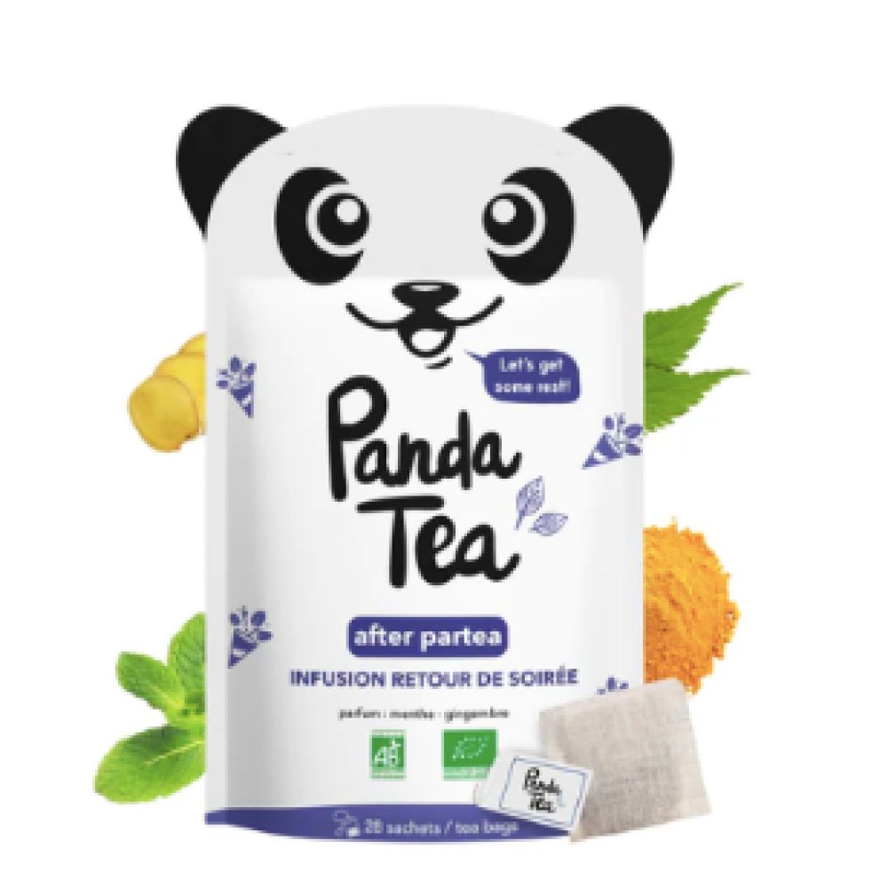 Panda Tea - After partea infusion retour de soirée - 28 sachets