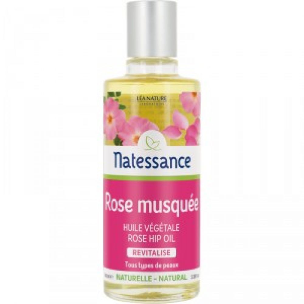 Natessance - Huile végétale de rose musquée - 100 ml