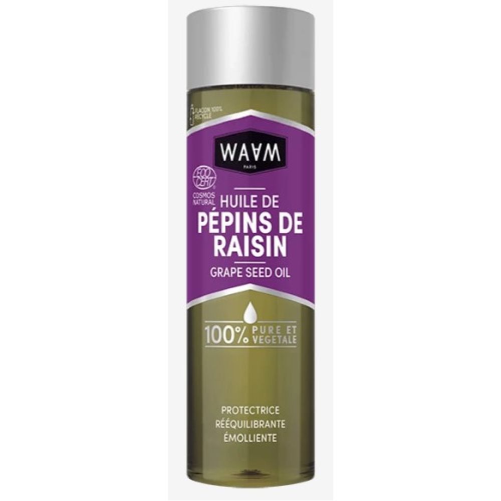 WAAM - Huile de pépins de raisin - 100mL