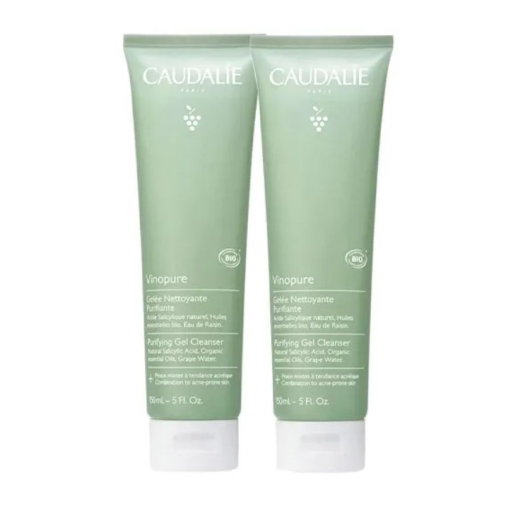 Caudalie - Vinopure Gelée nettoyante purifiante - 2x150ml