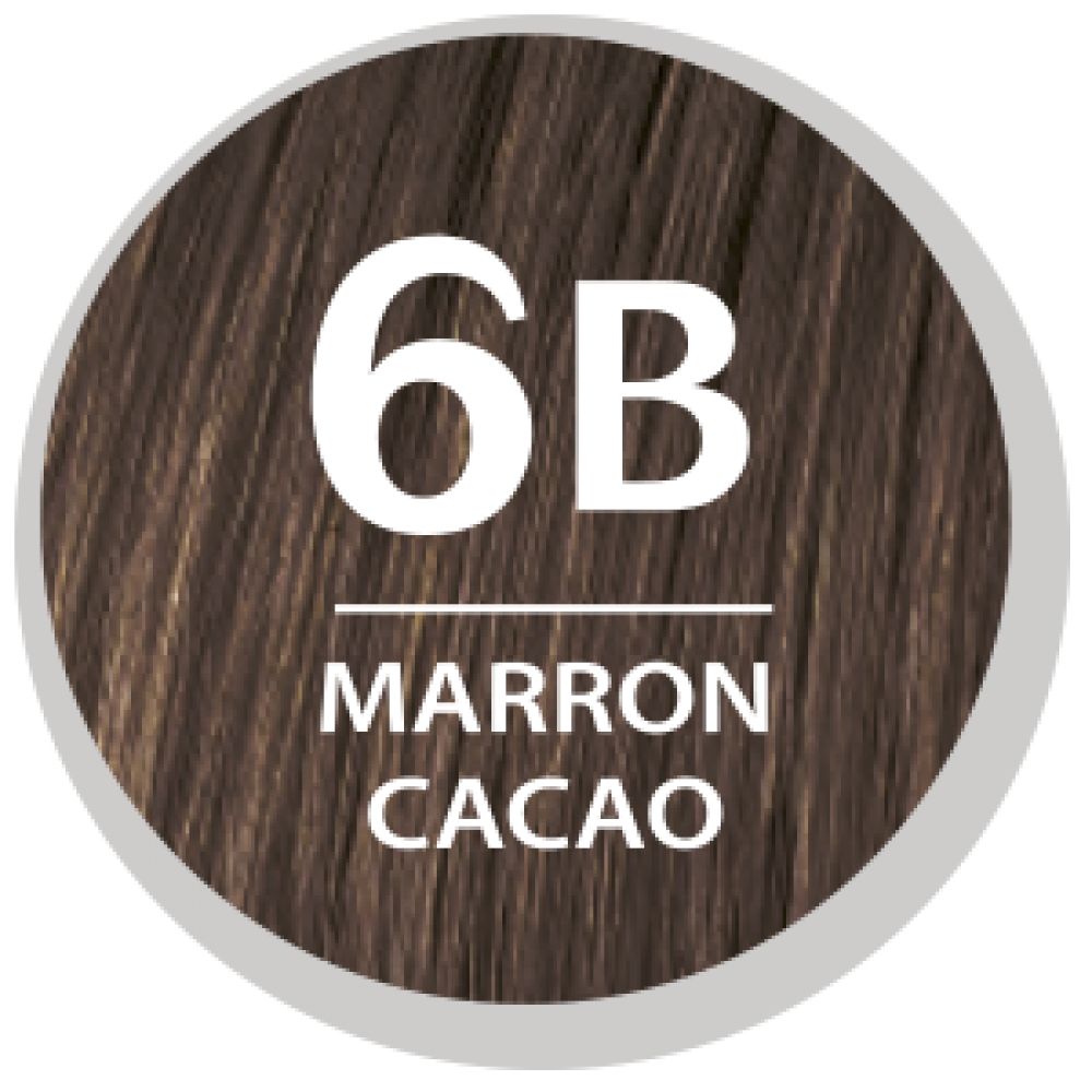 Color & Soin - Coloration Permanente - 6B Marron cacao