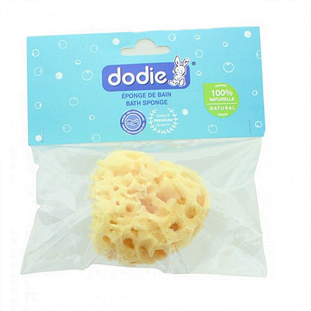 Dodie Éponge de bain bébé origine 100% naturelle