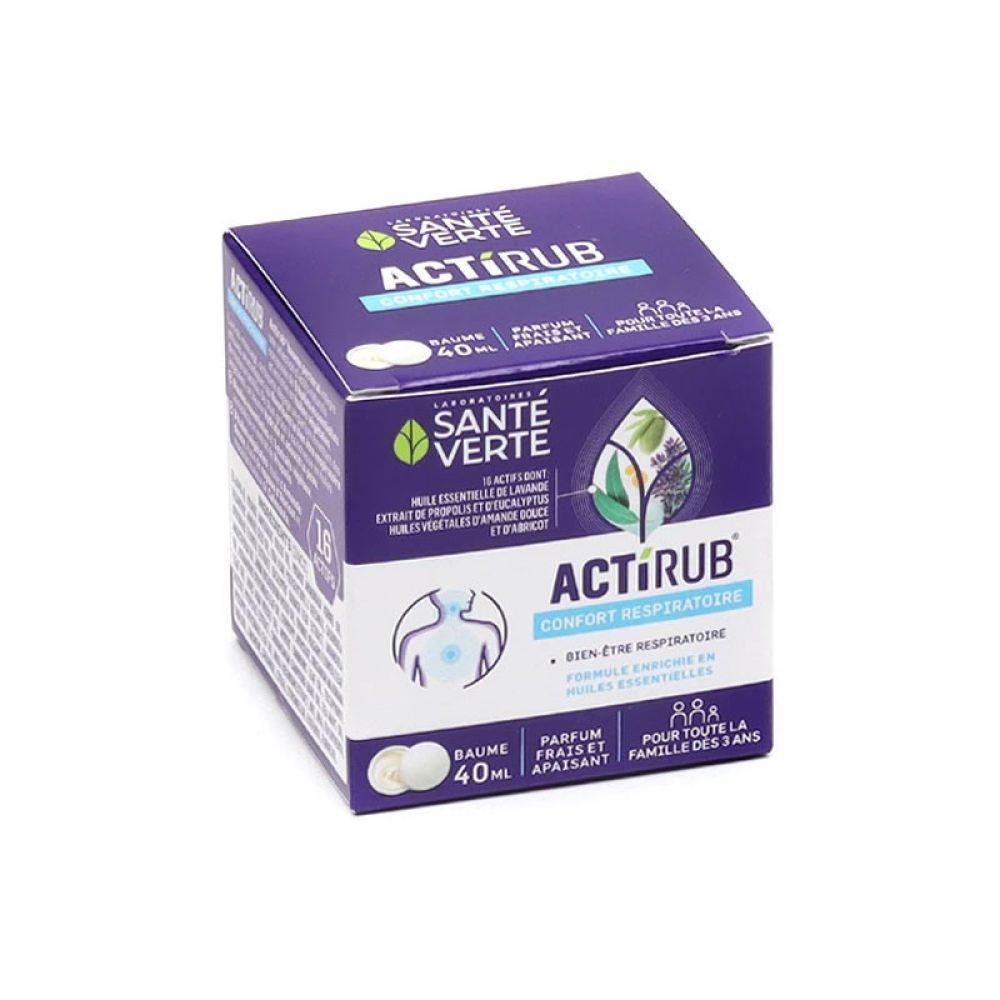 Santé Verte - Actirub Baume pectoral - 40ml