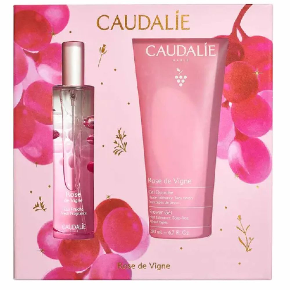 Caudalie - Coffret Noël 2025 Rose de vigne