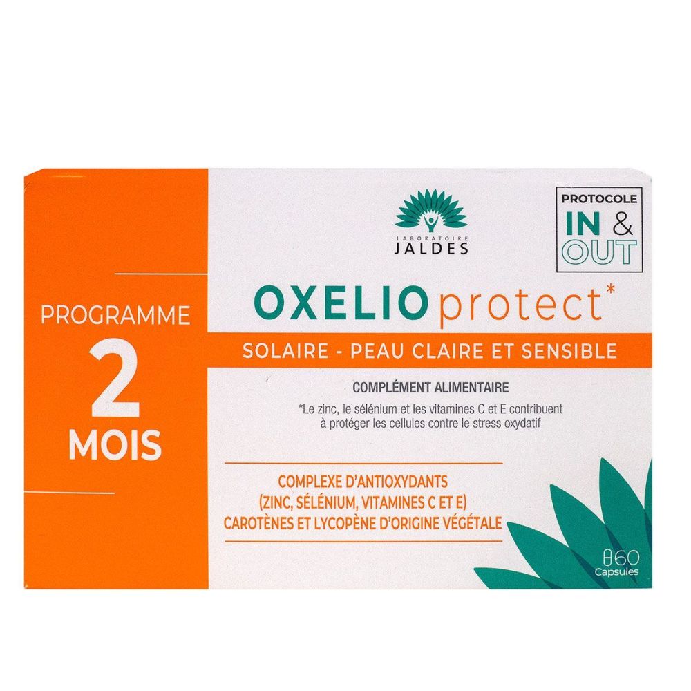 Jaldes - Oxelio protect peau claire et sensible - 60 capsules