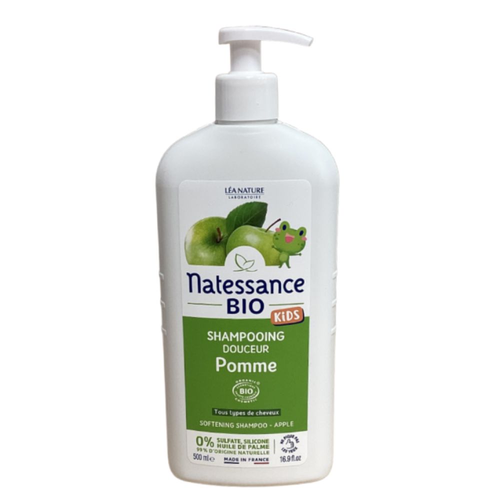 Natessance Kids - Shampooing bio douceur Pomme - 500ml