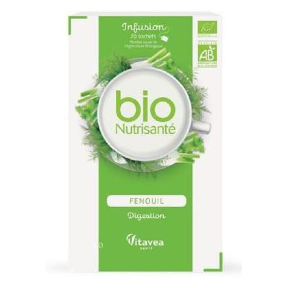 Nutrisanté - Infusion Fenouil - 20 sachets