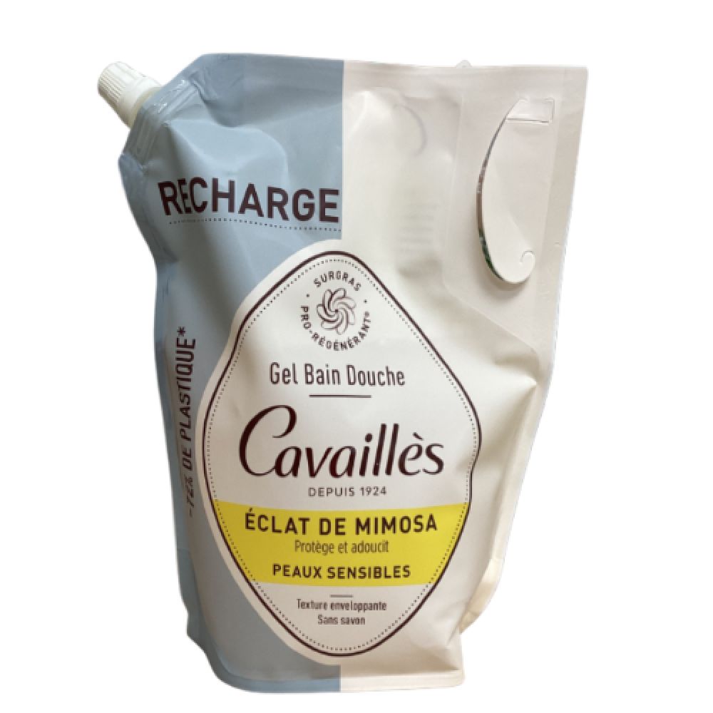 Rogé Cavaillès - Gel bain douche recharge Eclat de Mimosa - 1L