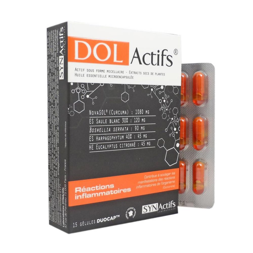 SYNActifs - DOLActifs - 15 gélules Duocap