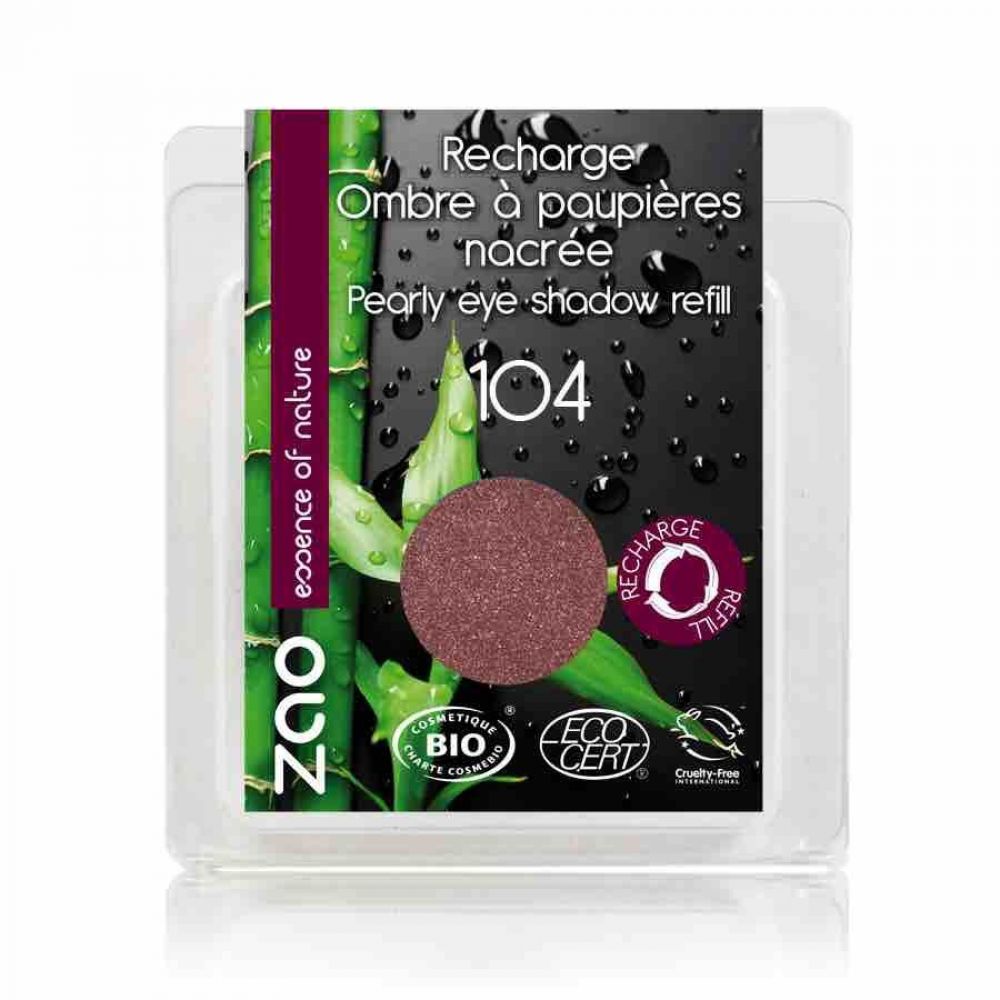 Zao - Recharges ombres à paupières nacrée - 3 g