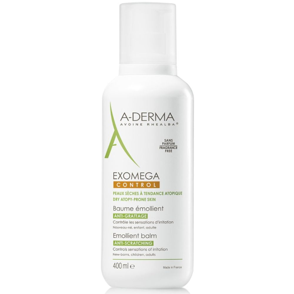 A-Derma - Baume émollient anti-grattage Exomega control