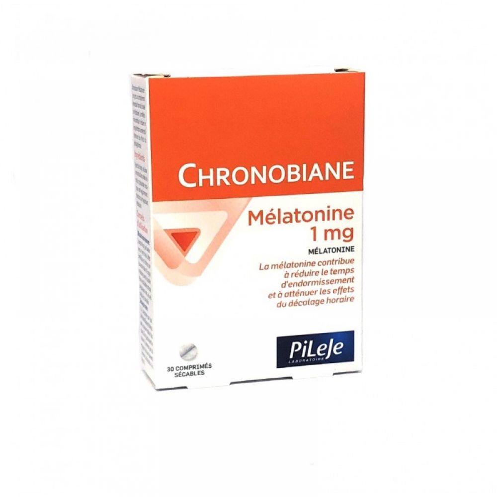 Pileje - Chronobiane Mélatonine 1 mg - 30 comprimés sécables