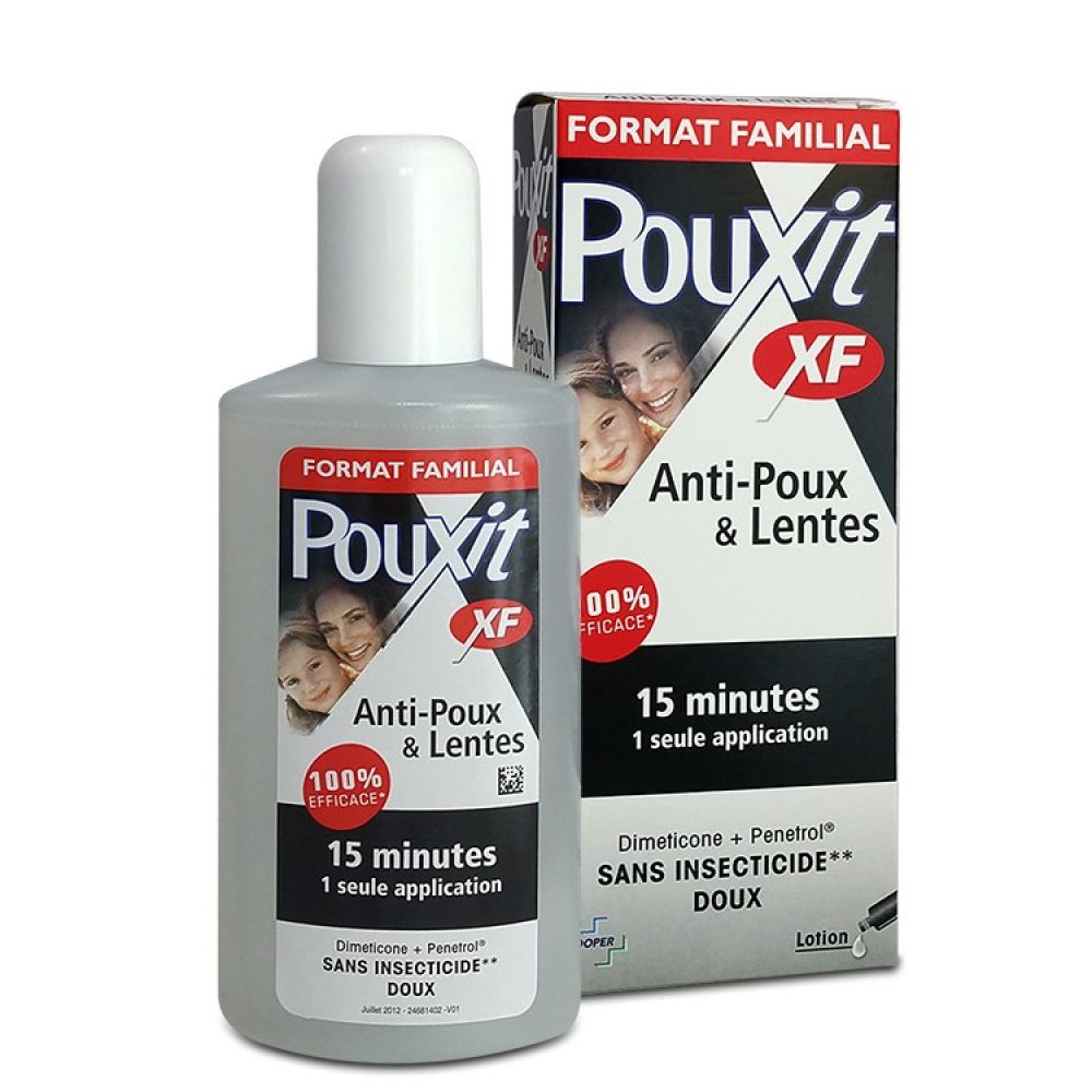 Peigne Pouxit - Produit anti poux et les lentes sur les cheveux