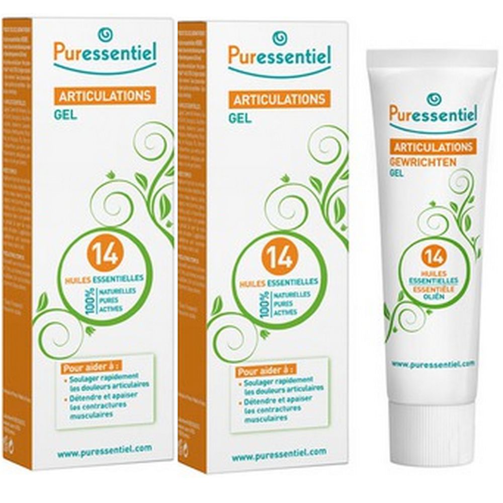 Puressentiel -  Gel articulations aux 14 huiles essentielles - 2 x 60ml