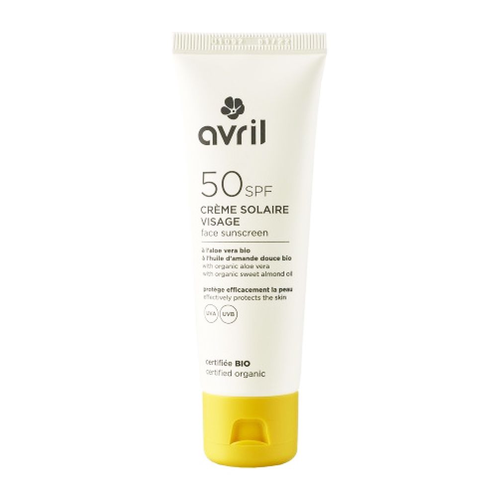 Avril - Crème solaire visage SPF 50 - 50 ml