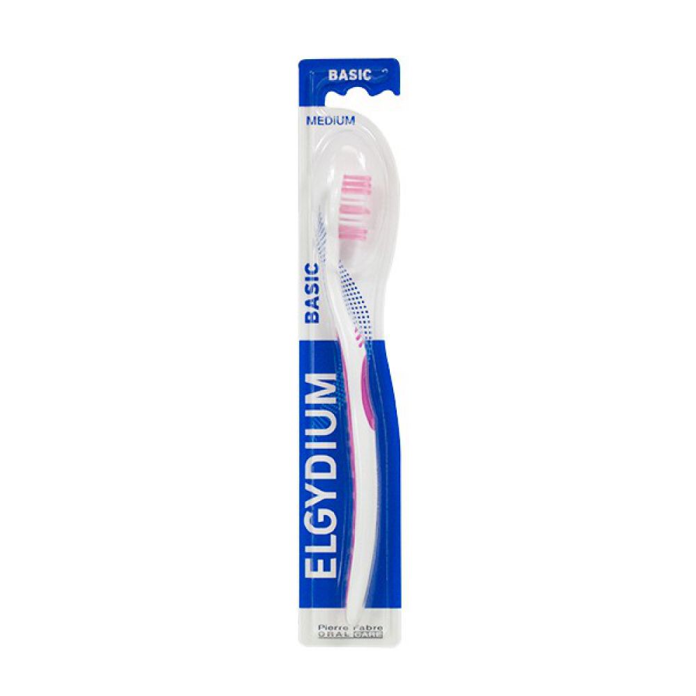 Elgydium - Brosse à dents Basic - Brosse souple