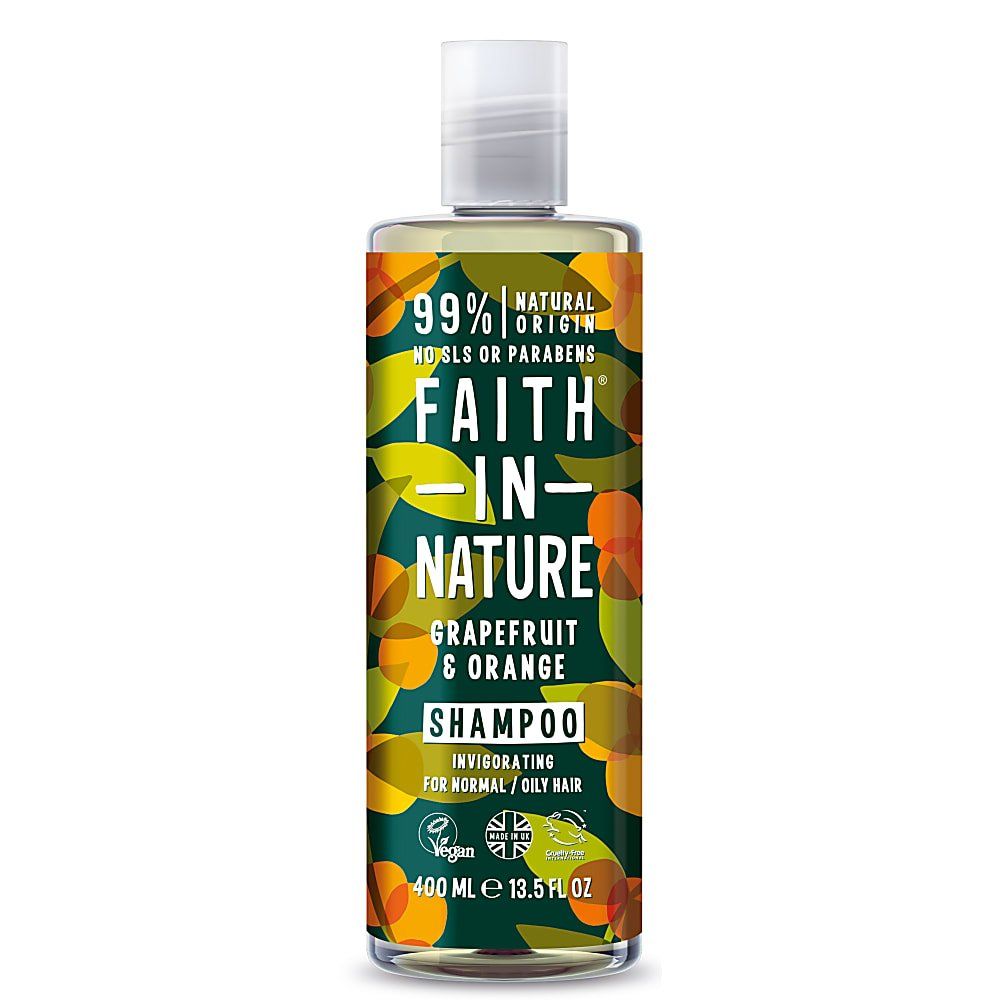 Faith in Nature - Shampooing pamplemousse et orange - 100 ml