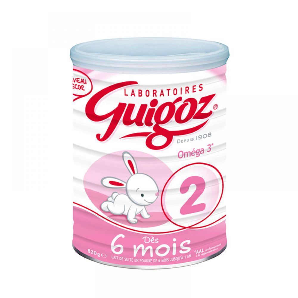 Guigoz - Lait en poudre 2ème âge - 800g