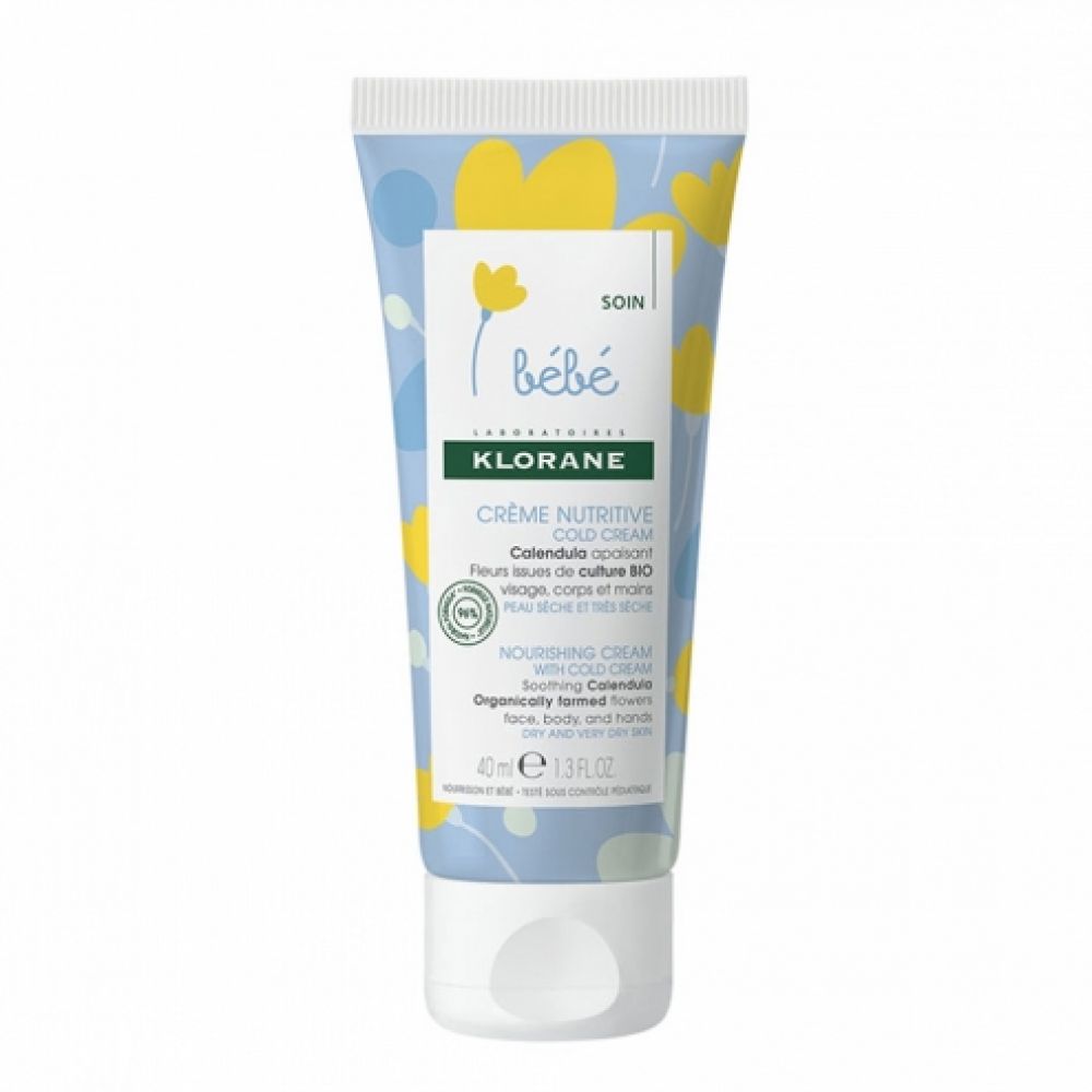 Klorane bébé - Crème nutritive cold cream