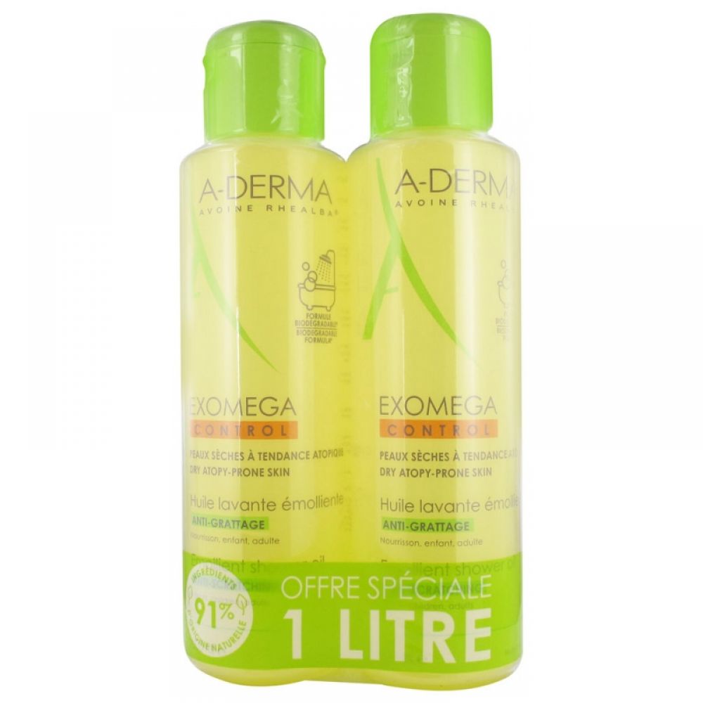 A-derma - Huile lavante émolliente