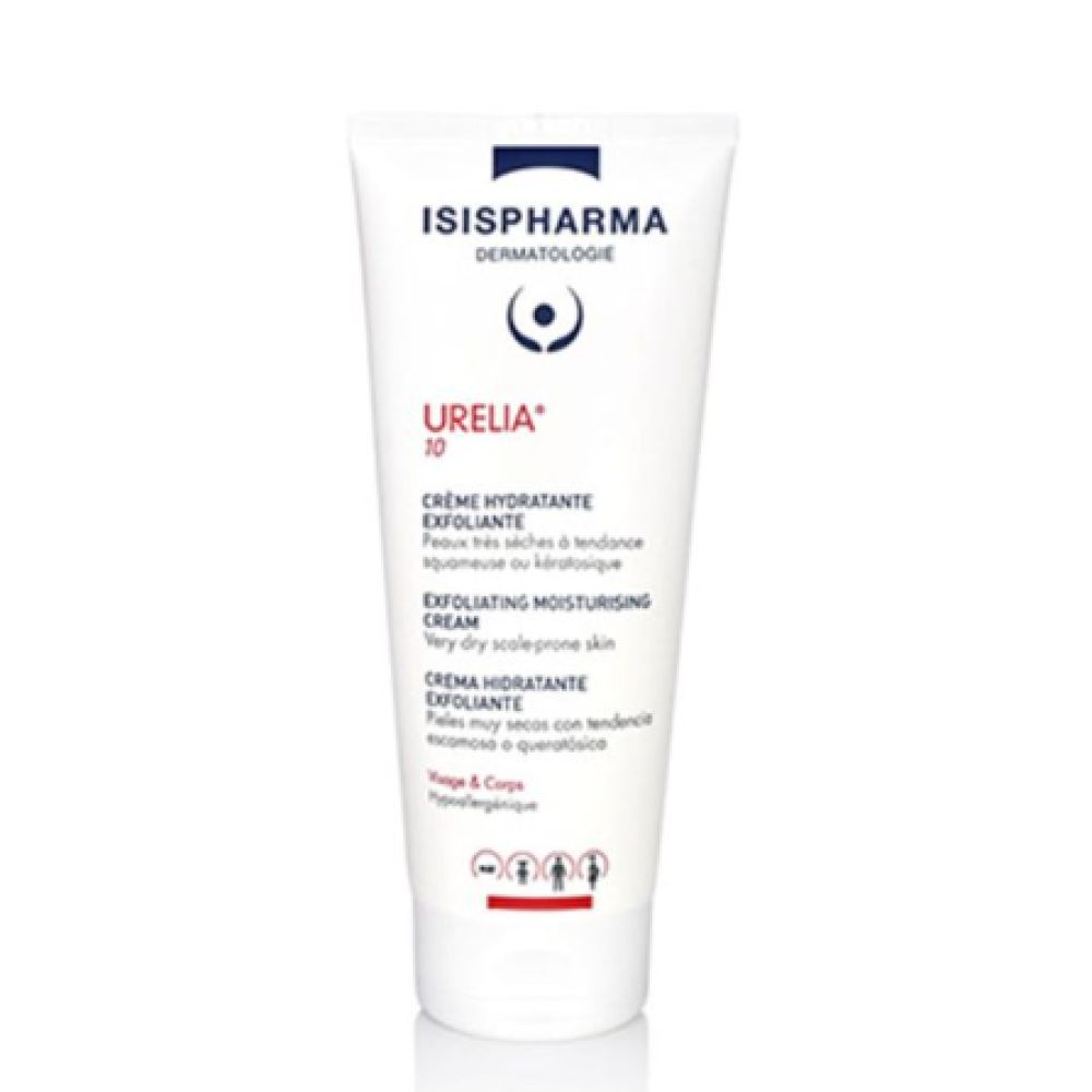 Isispharma - URELIA 10 Crème hydratante exfoliante - 150ml