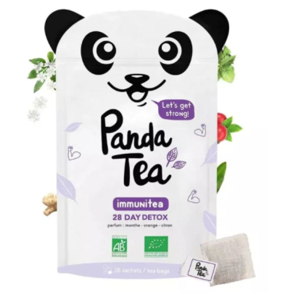 Panda Tea - Immunitea, 28 day detox - 28 sachets