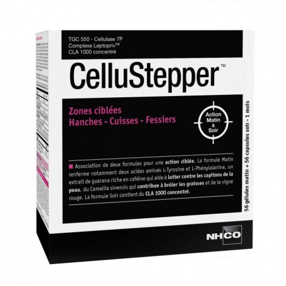 NHCO - CelluStepper - 56 gélules + 56 capsules