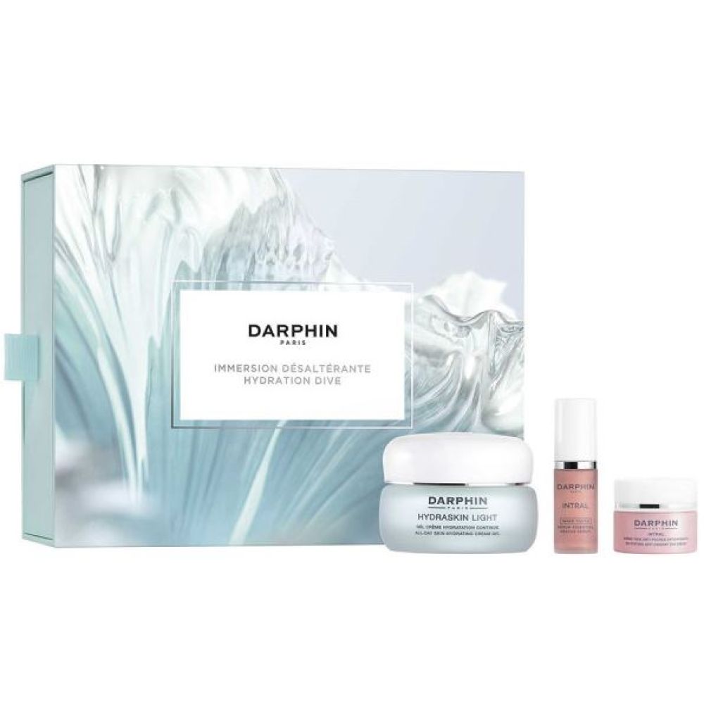 Darphin - Coffret immersion désaltérante sérum intral inner youth 5ml + gel-crème hydraskin 50ml + crème intral 5ml