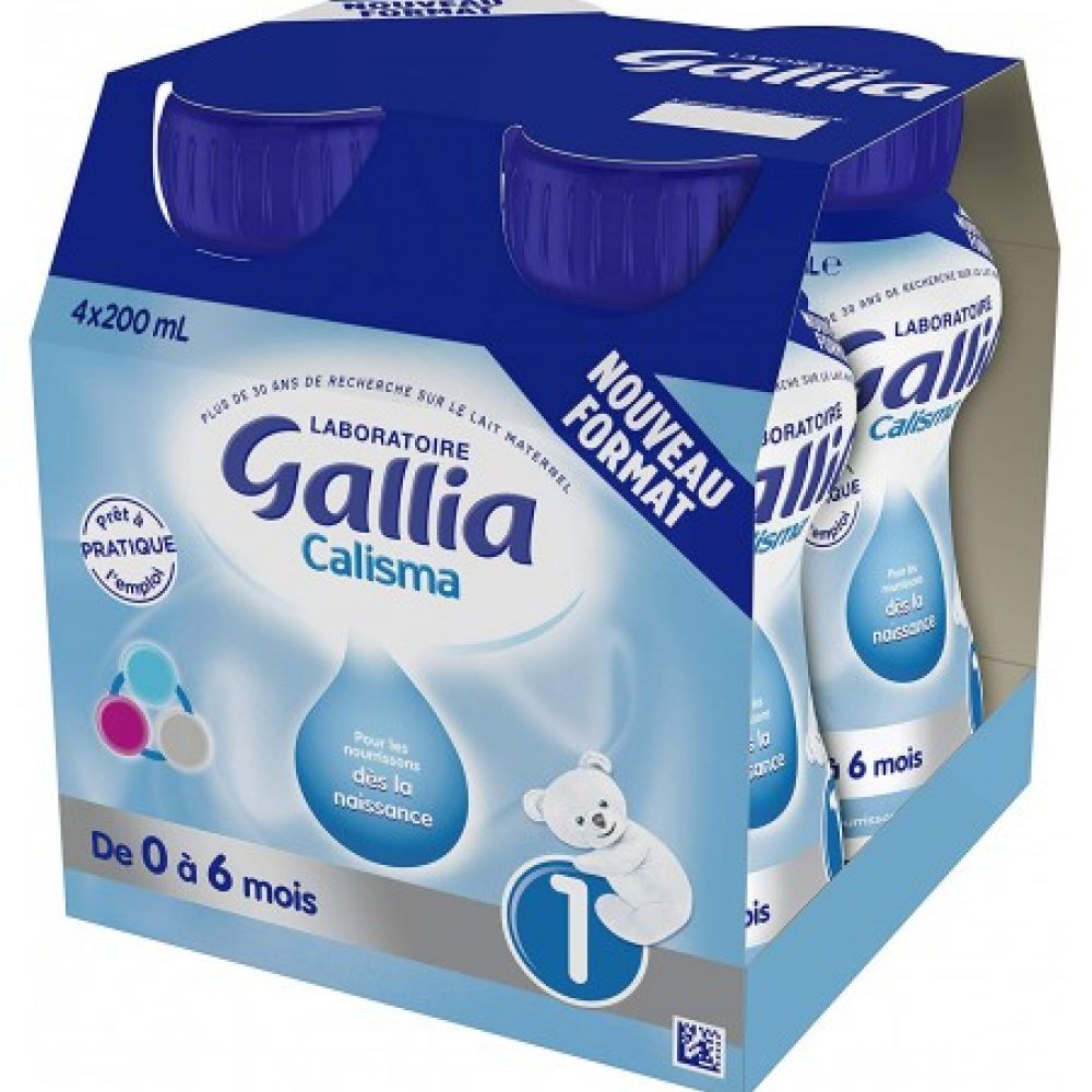 Gallia - Calisma 1er âge - 4x200ml