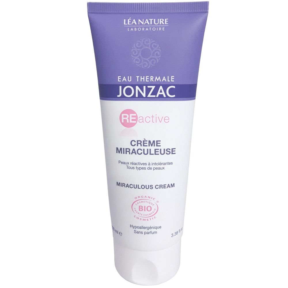Jonzac REactive - Crème miraculeuse Bio - 100ml