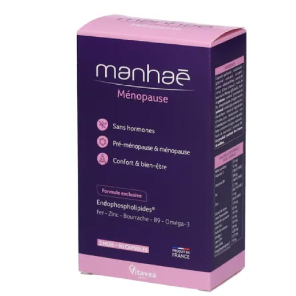 Manhaé - Sans hormone pré-ménopause ménopause