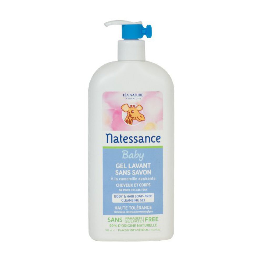 Natessance bébé - Gel lavant sans savon - 500 ml