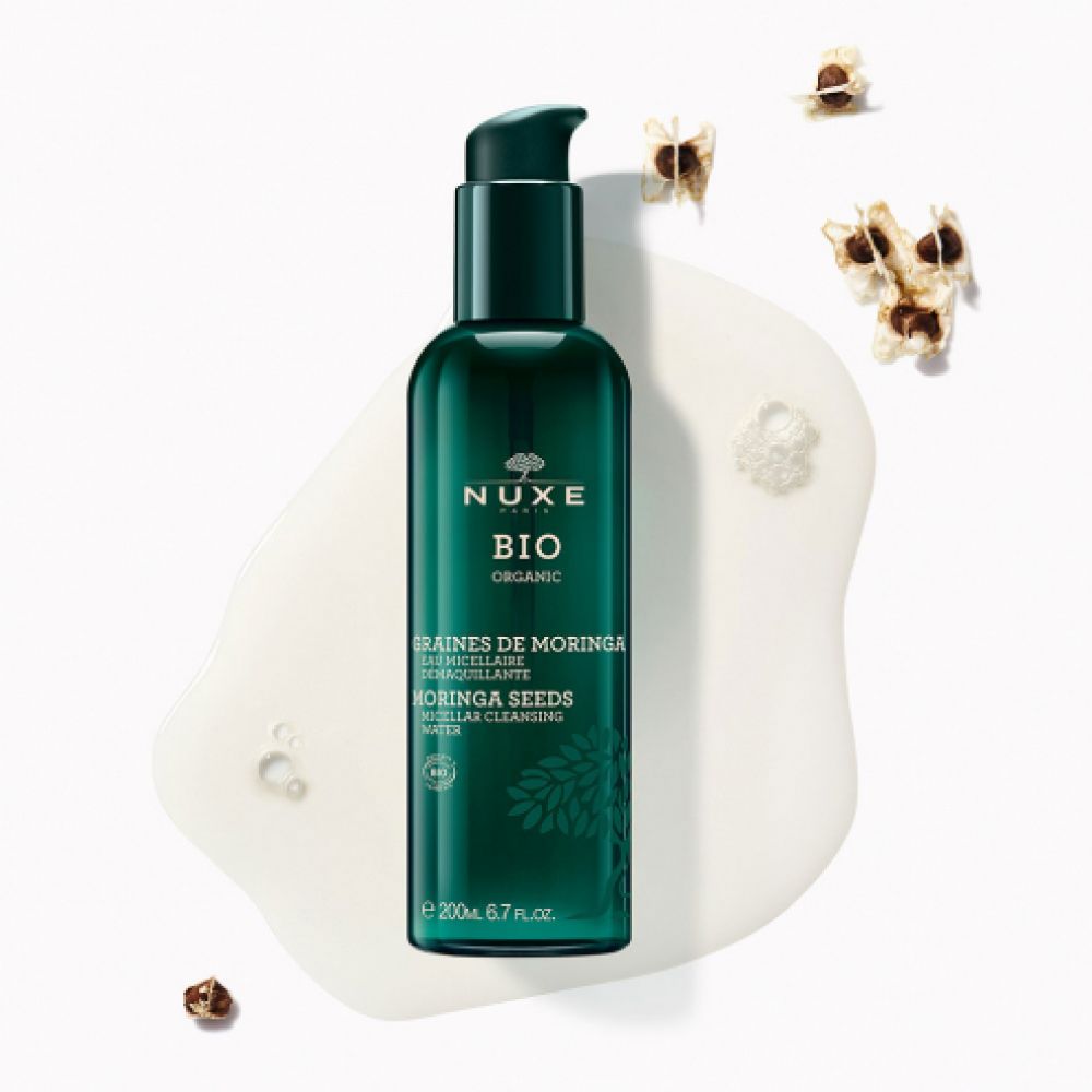 Nuxe Bio - Graines de Moringa Eau micellaire démaquillante - 200ml