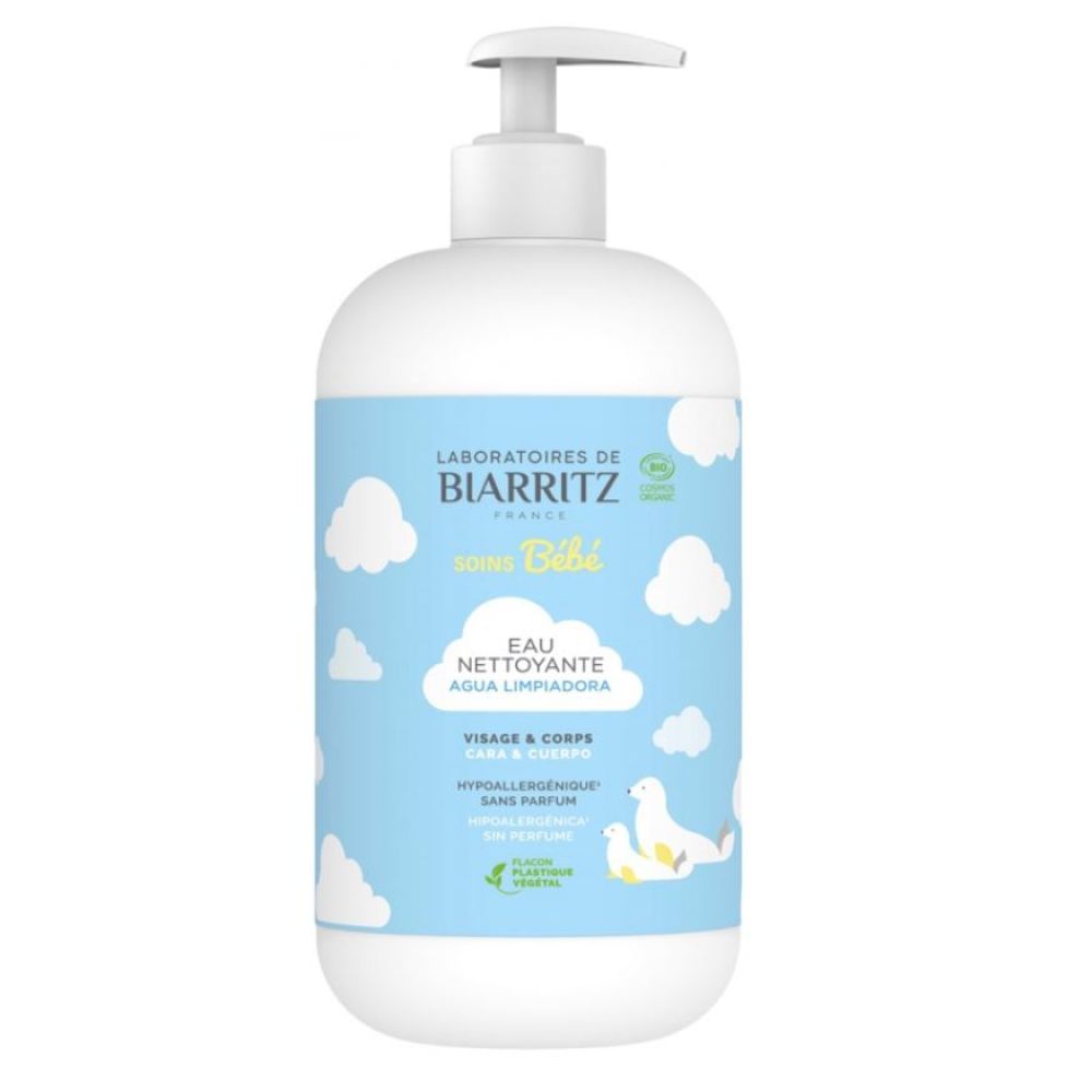 Laboratoires de Biarritz - Eau nettoyante bébé - 500ml