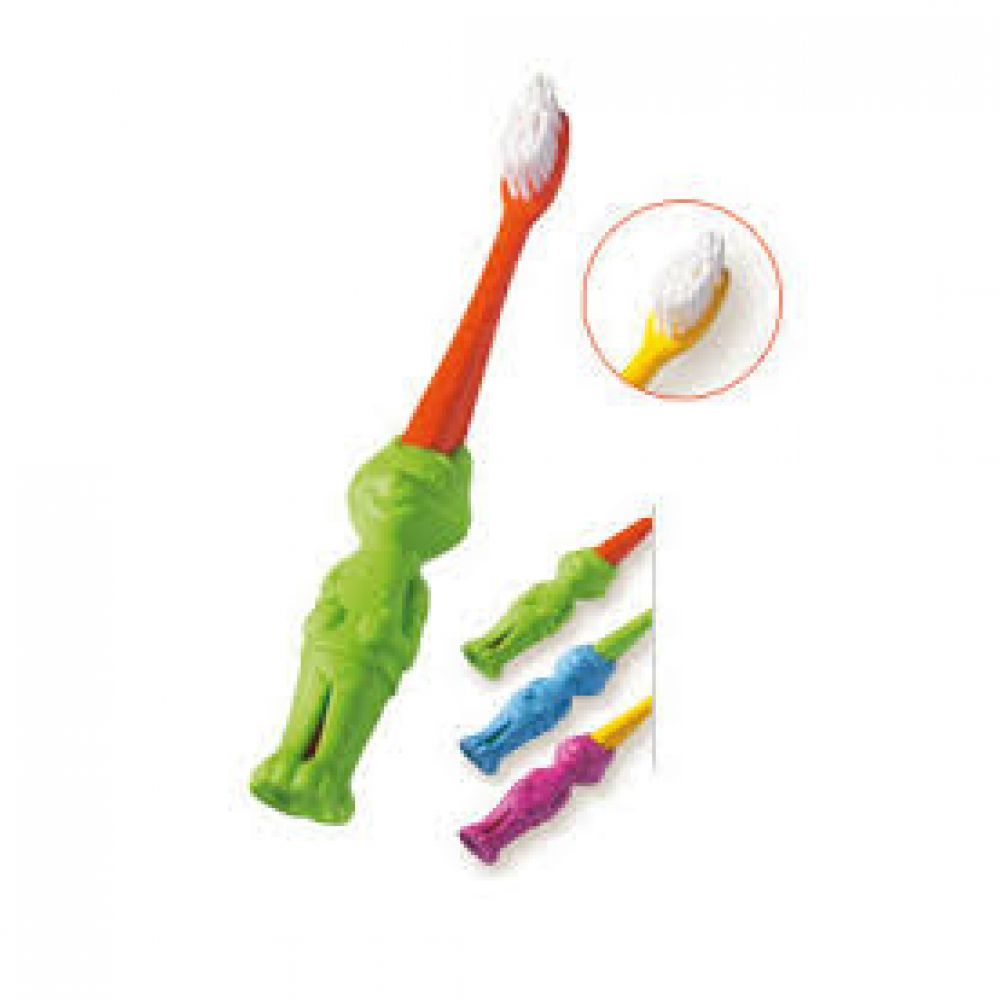 Elgydium - Brosse à dents Baby 0/2 ans - Brosse souple