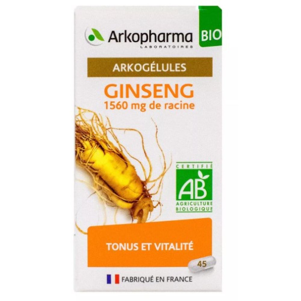 Arkopharma - Ginseng - 45 gélules