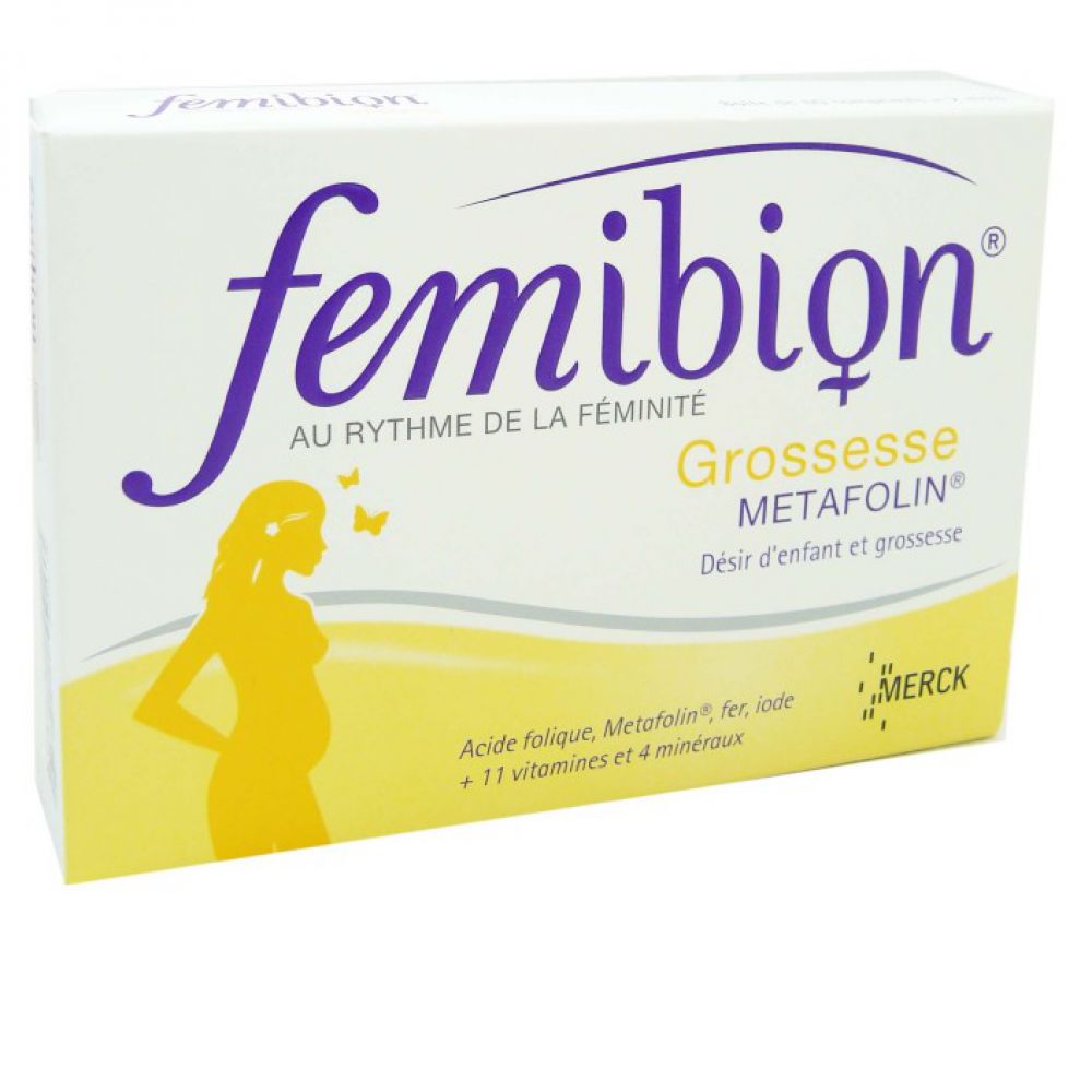 Femibion Grossesse Metafolin - 60 comprimés