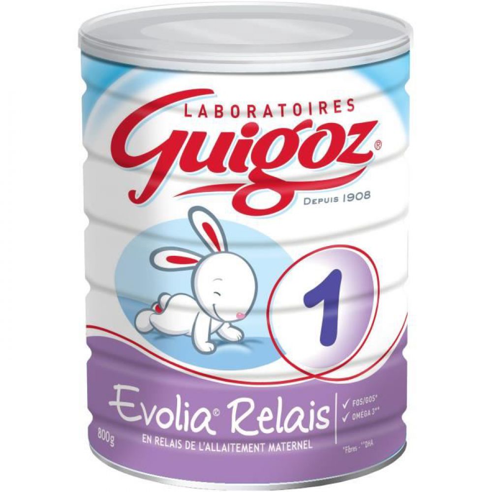 Guigoz - Evolia Relais 1er âge lait en poudre - 800g