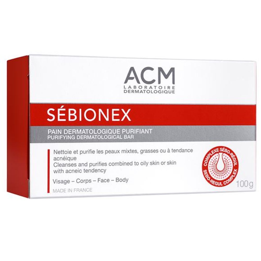 ACM - Sébionex pain dermatologique purifiant - 100g