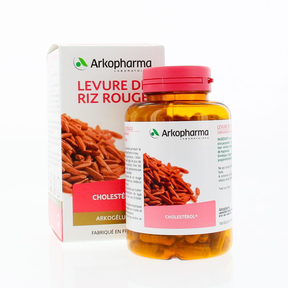 Arkopharma - Levure de riz rouge Cholestérol