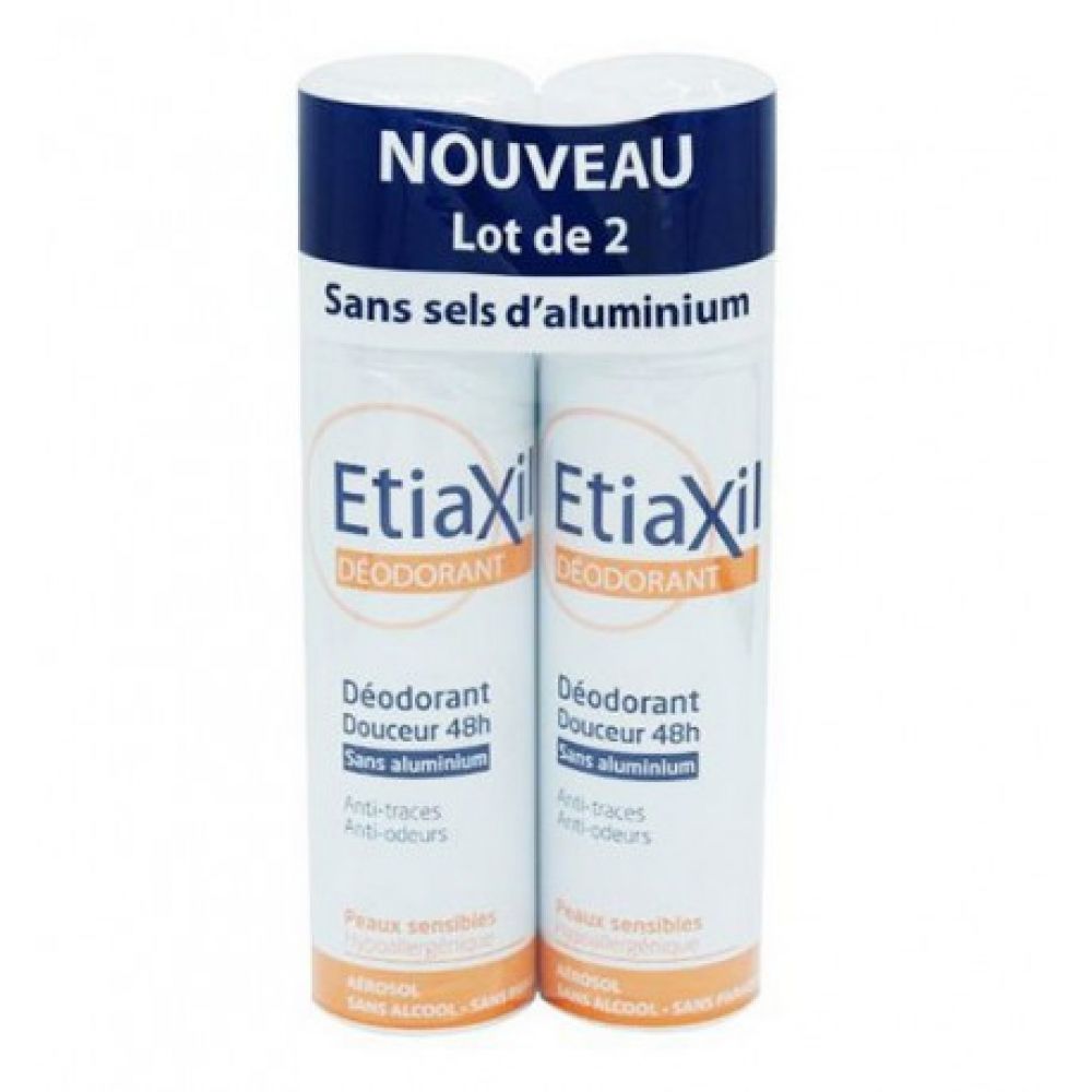 Etiaxil - Déodorant sans sels d'aluminium 48 h - 2 x 150 ml