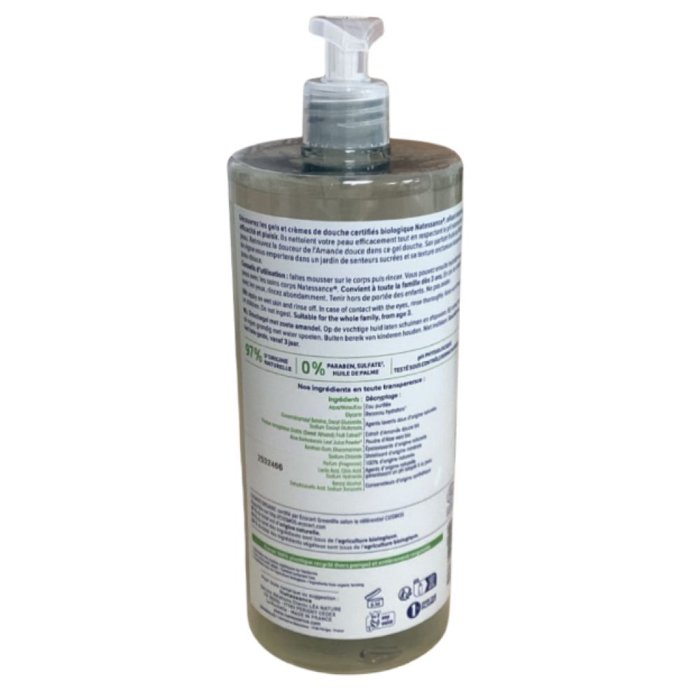Natessance - Gel douche relaxant amande adoucissante - 1 L