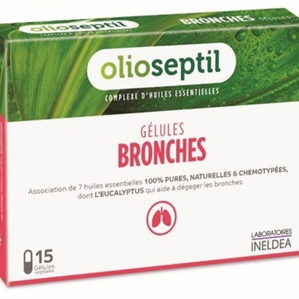 Olioseptil - Gélules bronches - 15 gélules