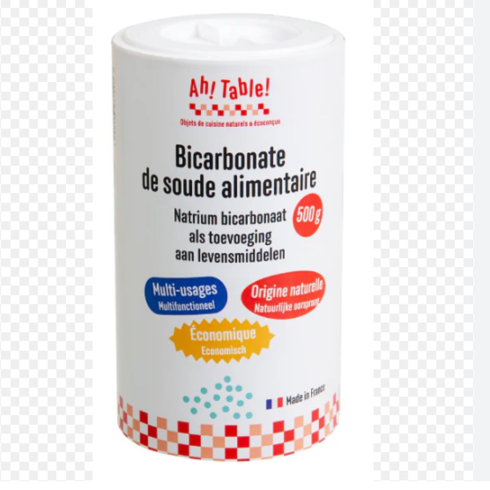 Ah table - Bicarbonate de soude alimentaire - 500g
