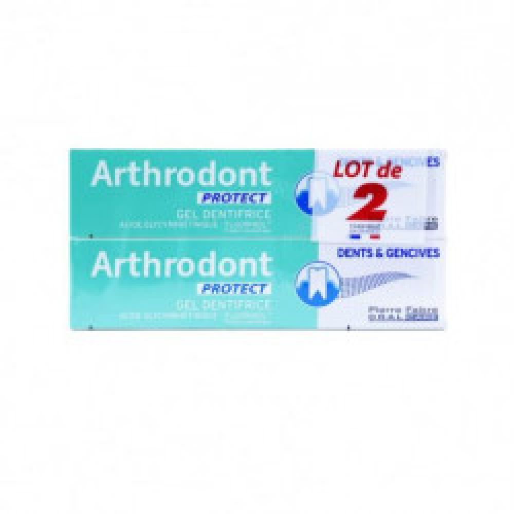 Arthrodont - Protect - Gel Dentifrice - Lot de 2