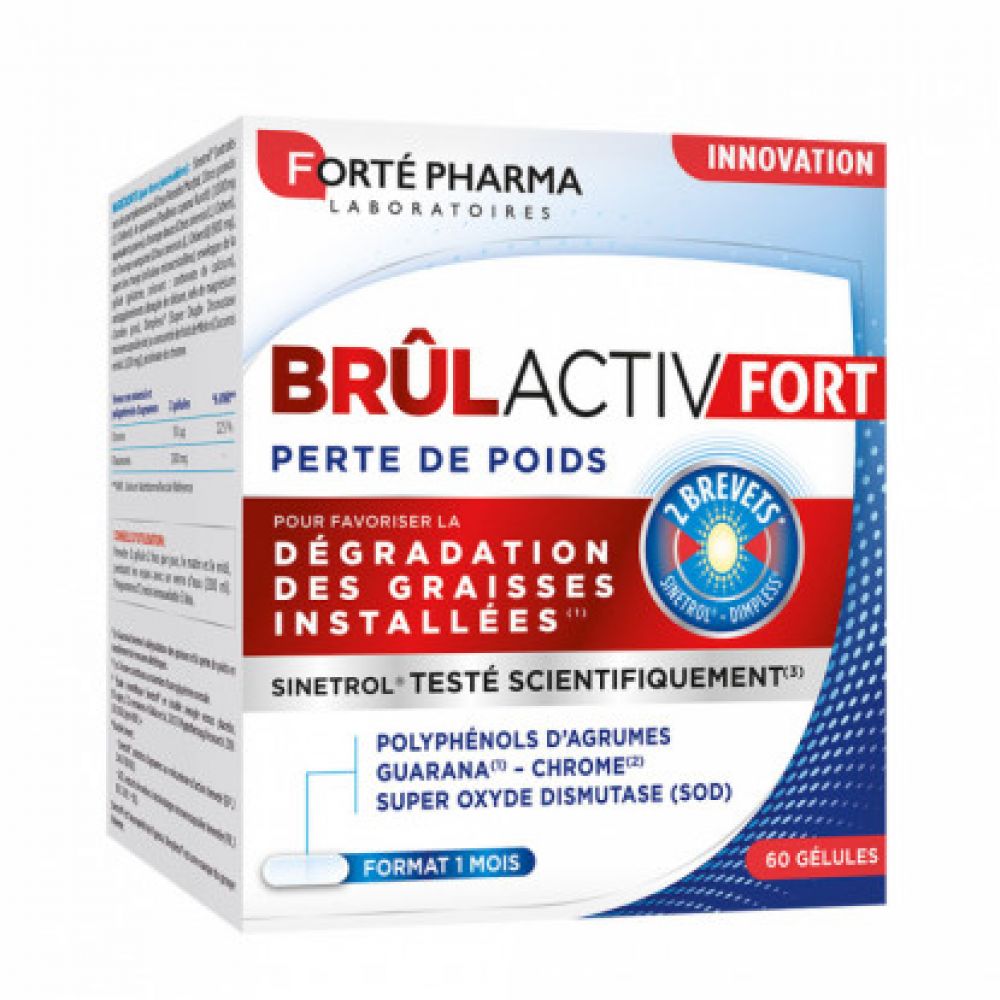 Forté Pharma - Brûlactivfort- 60 gélules